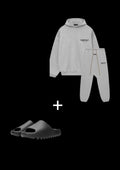 comfy fit + yeezy slide