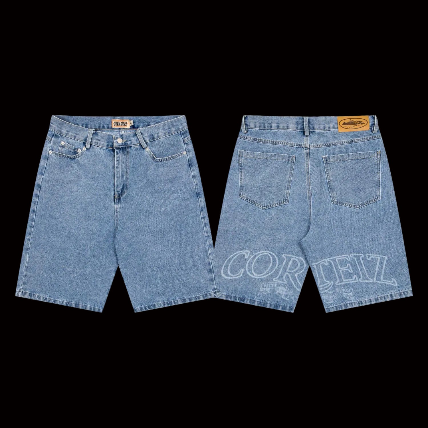 Corteiz Denim Shorts