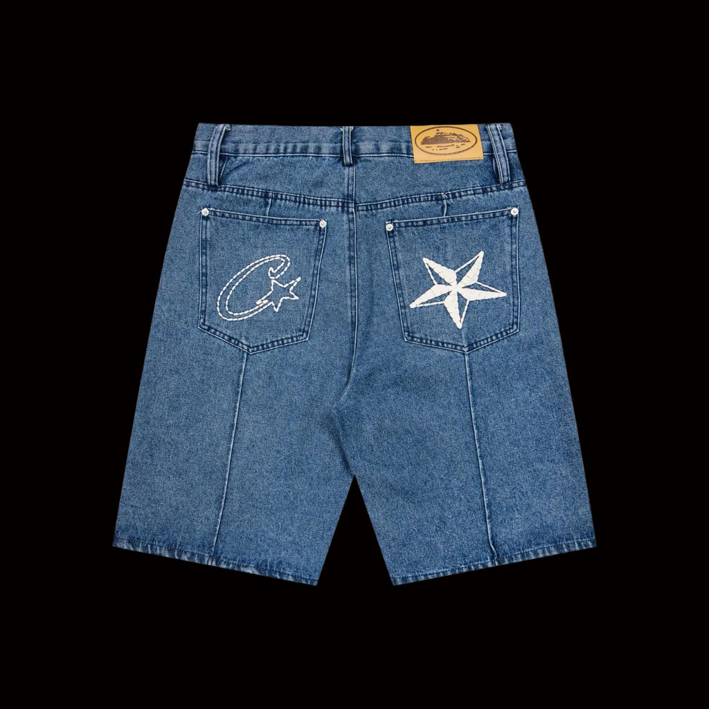 Corteiz Denim Shorts